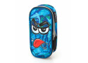 Delbag - Gezicht - Booh - Etui - 21 cm - Blauw