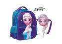 Frozen Elsa - Rugzak - met masker - Kinderen - 31 cm hoog - Paars/Blauw