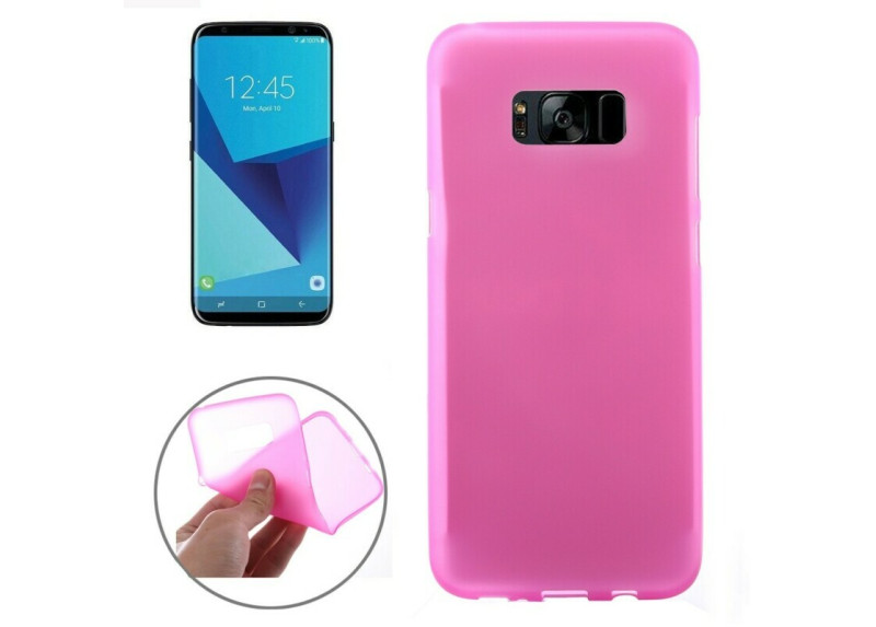 Tuff-Luv - Zachte TPU Case - Voor de Samsung Galaxy S8 Plus - Roze