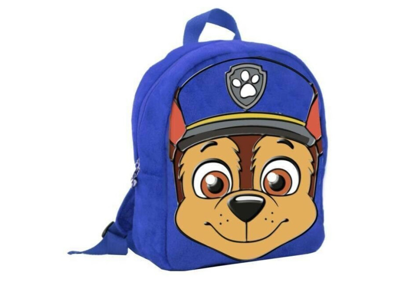 Paw Patrol - Pluche Rugzak - 28 cm hoog - Blauw