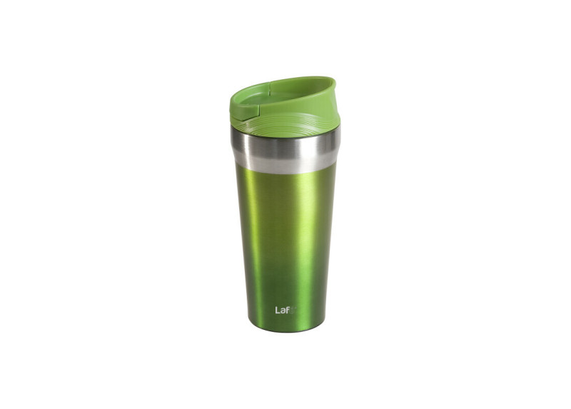 Lafe - Thermosfles - RVS - 400 ml - Groen