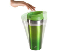 Lafe - Thermosfles - RVS - 400 ml - Groen