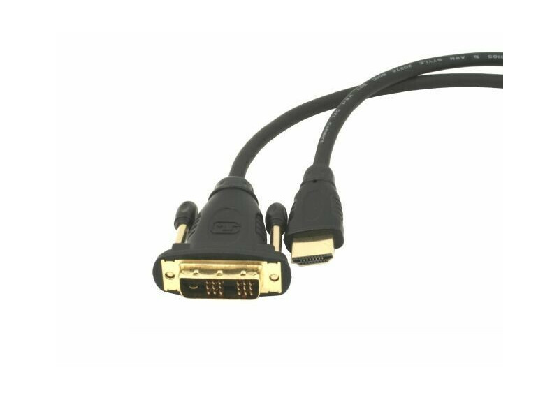 Natec Extreme Media - HDMI-DVI Kabel - Goude Connector - 3m - Zwart