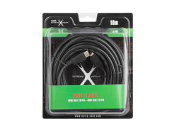 Natec Extreme Media - HDMI V1.4 Lan Kabel - 10m - Zwart