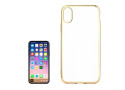 Tuff-luv - Beschermende TPU siliconen case voor de Apple iPhone X - goud