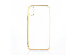 Tuff-luv - Beschermende TPU siliconen case voor de Apple iPhone X - goud