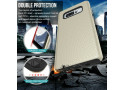 Tuff-luv - Dubbel laags antislip case voor de Samsung Galaxy note 8- goud