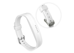 Tuff-luv - TPU verstelbare silicone band voor fit bit flex 2 - wit