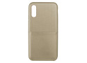 KSIX Gestipte Cover - iPhone X - Goud