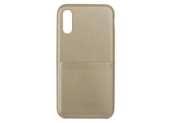 KSIX Gestipte Cover - iPhone X - Goud