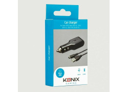 Nintendo DS - Oplader voor in de auto - Geschikt voor de 3DS, 3DS XL, 2DS, DSI en DSI XL - Zwart