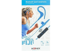 Konix Sport in ear koptelefoon - Bluetooth - Blauw