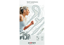 Konix Sport in ear koptelefoon - Wit