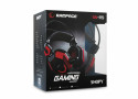 Rampage SN-R5 X-Core Gaming headset zwart met rood