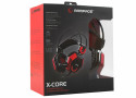 Rampage SN-R5 X-Core Gaming headset zwart met rood