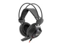 White Shark Leopard Black Gaming Headset