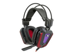 White Shark Puma Black/Red Gaming Headset