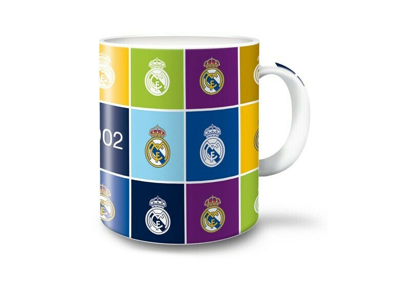 Real Madrid - Porseleinen Mok - 300 ml - Multicolor