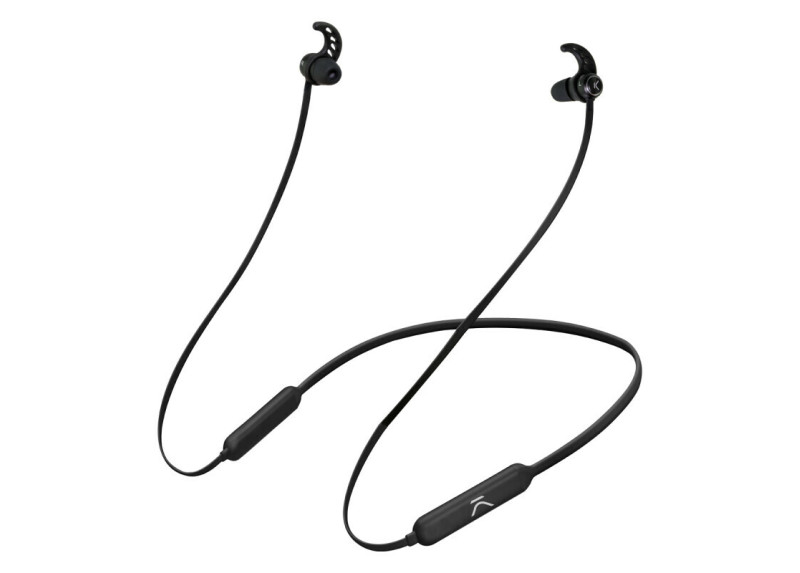 Ksix - Go en Play Draadloze Sport Koptelefoon Stereo met Microfoon - Zwart