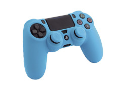 Silicone Skin + Thumb Grips - Playstation 4 - Blauw