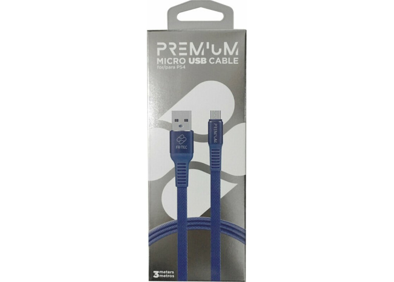 Premium micro USB kabel - PS4 - 3 meter