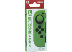 Joy Con Controller Silicone Skin - Links - Groen + Grips - Nintendo Switch - Switch OLED