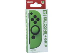 Joy Con Controller Silicone Skin - Rechts - Groen + Grips - Nintendo Switch - Switch OLED