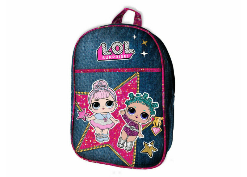 L.O.L. Surprise - Denim rugzak 28,6 centimeter - blauw en roze