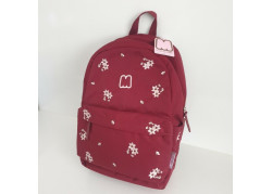 Embroidery Flowers Backpack - 44 cm hoog