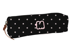 Dots Pink etui - 22 cm breed