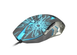 Fury Gladiator - Gaming Muis - Optisch - 3200 DPI - Met LED verlichting