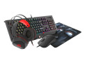 Gaming Combo Set 4 In 1 Genesis Cobalt 330 RGB toetsenbord plus muis plus headset en muismat - US Layout