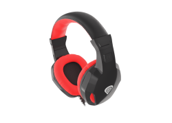 Genesis Argon 100 stereo headset - 3,5 mm jack - Rood