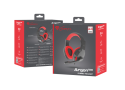 Genesis Argon 100 stereo headset - 3,5 mm jack - Rood