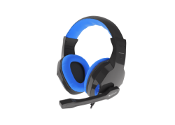 Genesis Argon 100 stereo headset - 3,5 mm jack - Blauw