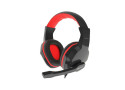 Genesis Argon 110 stereo headset PC Zwart met Rood gekleurd