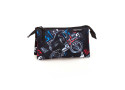 Delbag - Etui 3 Compartimenten - New York City Rider - 22 cm