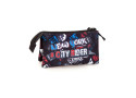 Delbag - Etui 3 Compartimenten - New York City Rider - 22 cm