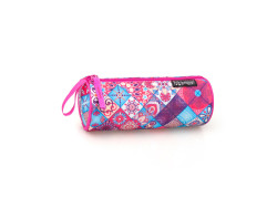 Delbag - Etui Rond - Flower - voor Meisjes - 21 cm