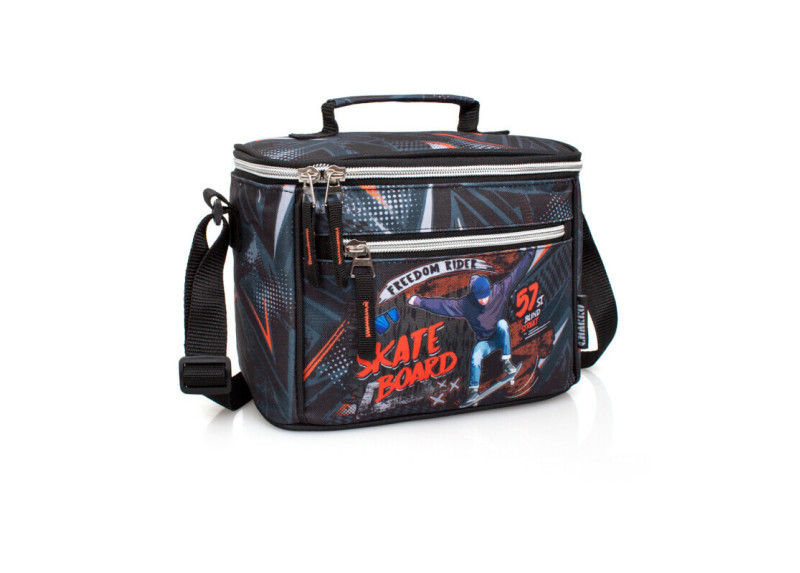 El Charro - Lunchtas - Koeltas - Skateboard - Zwart - 21 cm