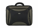 Natec Pitbull - Laptoptas - 17 inch - Met CD compartiment - Zwart/Groen