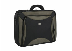 Natec Pitbull - Laptoptas - 17 inch - Met CD compartiment - Zwart/Groen