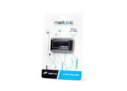 Natec Beetle - Kaart lezer - All-in One - SDHC - USB 2.0 - Zwart