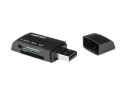 Natec Mini Ant 3 - Kaart lezer - SDHC - USB 2.0 - Zwart