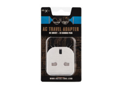 Natec Extreme Media - AC Reis Adapter - UK/EU - Wit