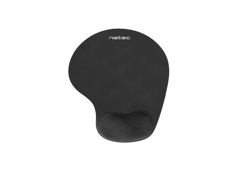 Natec Marmot - Ergonomische muismat - Zwart