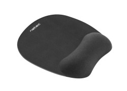 Natec Chipmunk - Ergonomische muismat - Zwart