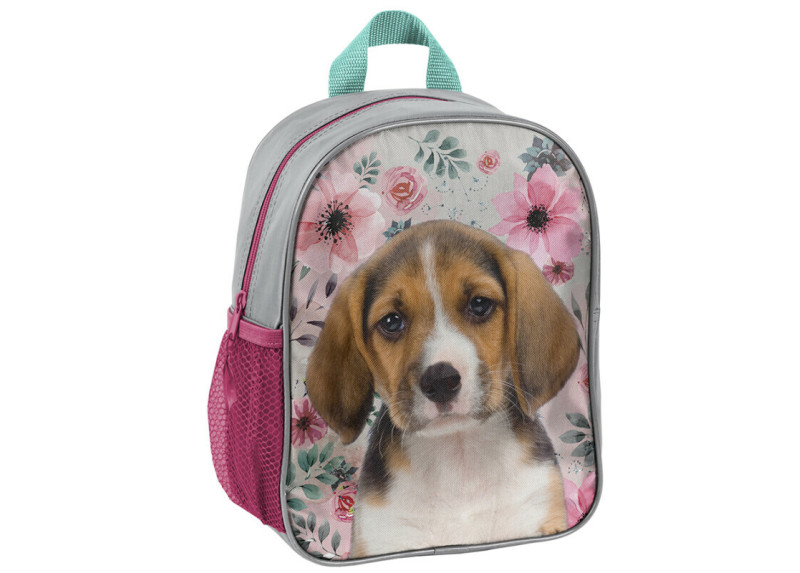 Rugzak - Beagle - voor Meisjes - 28 cm - Roze