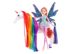 Winx Bloom Tynix en Elas the Unicorn