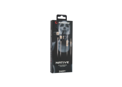 Rampage Snopy In-Ear koptelefoon SN-J9 Native - Goudkleurig